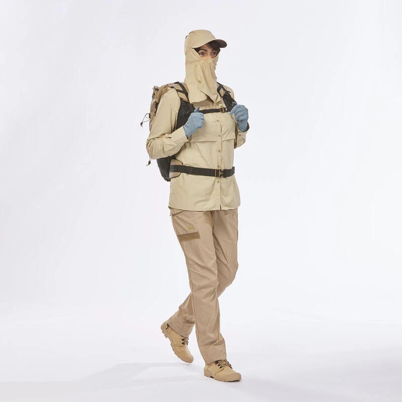 Hoge Schoenen Voor Woestijntrekking Uniseks Desert 900 Zandwerend - Afbeelding 7