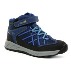 Regatta Kinderen Samaris V Mid Walking Boots (Pruisische/Neon-veer)
