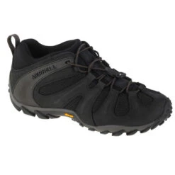 Merrell Cham 8 Stretch, Mannen, Trekking, Trekkingschoenen, Zwart