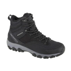 Merrell Thermo Akita Mid WP, Mannen, Trekking, Trekkingschoenen, Zwart