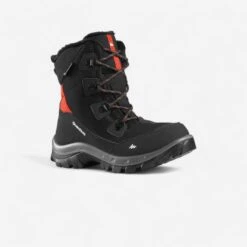 Quechua Warme En Waterdichte Wandelschoenen Kinderen SH500 Hoog Veters Maat 30-38