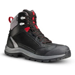Quechua Heren Wandelschoenen Voor De Sneeuw SH520 X-Warm Mid Groen.