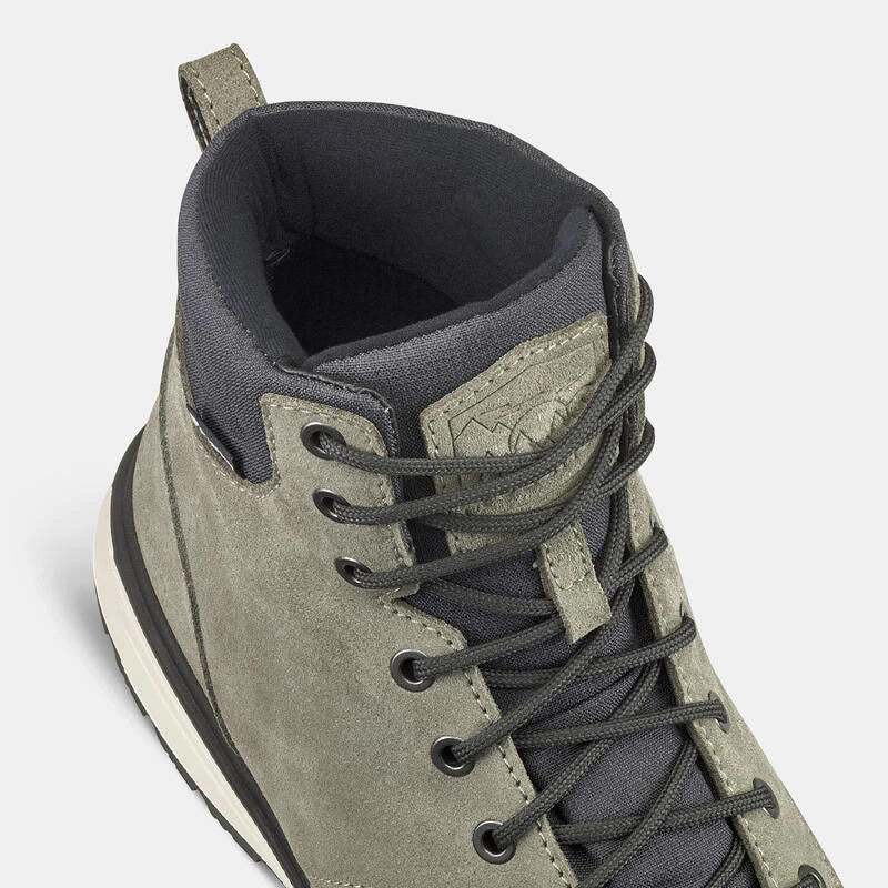 Quechua Warme Waterdichte En Hoge Leren Wandelschoenen Voor Heren SH100 X-warm - Afbeelding 6