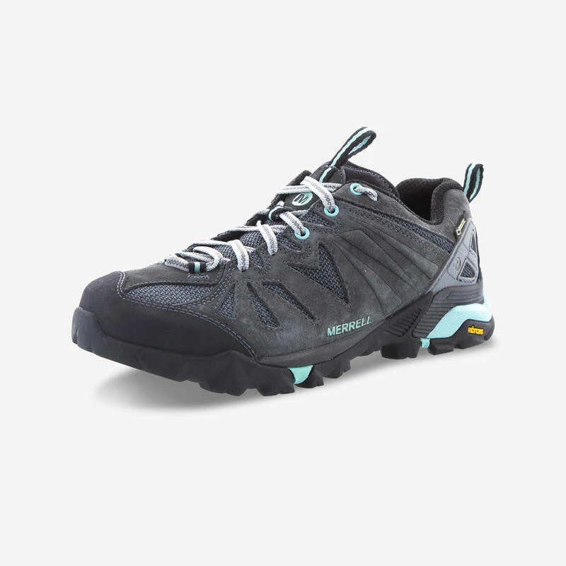 Merrell Waterdichte Bergwandelschoenen Voor Dames Capra Grijs/oranje